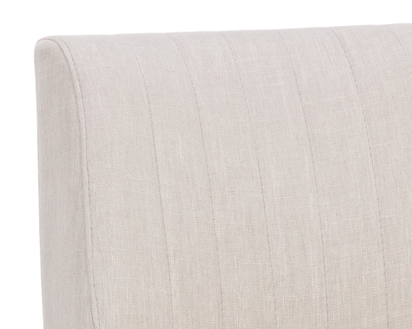 HALDEN OFFICE CHAIR - BEIGE LINEN