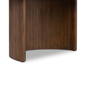 Paden Large Coffee Table In Seasoned Brown