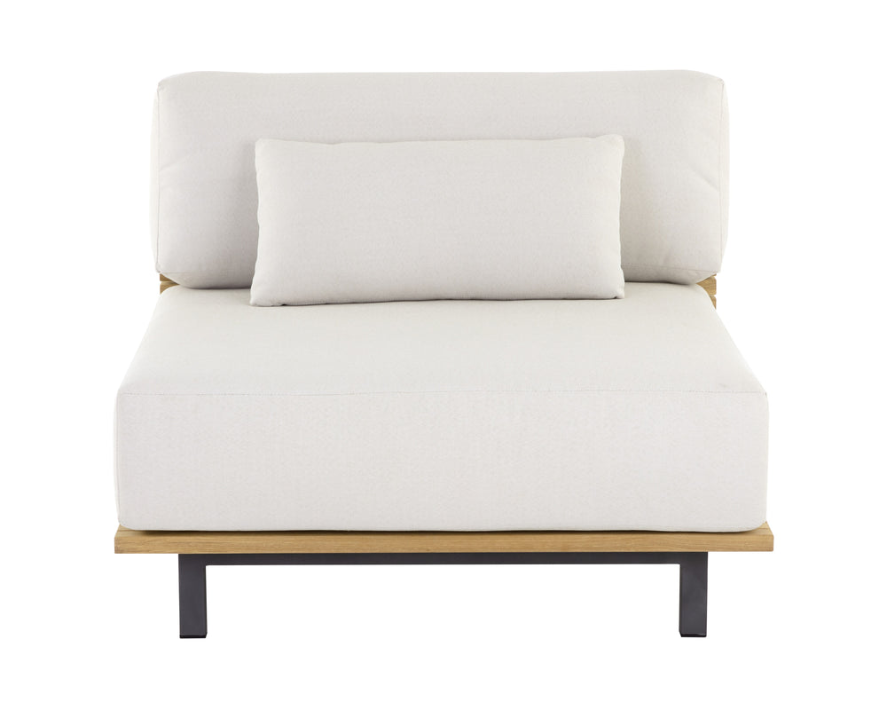 GENEVE MODULAR - ARMLESS CHAIR - PALAZZO CREAM
