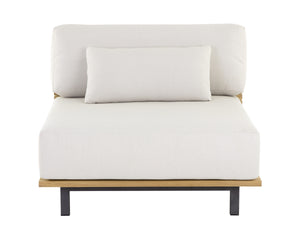 GENEVE MODULAR - ARMLESS CHAIR - PALAZZO CREAM