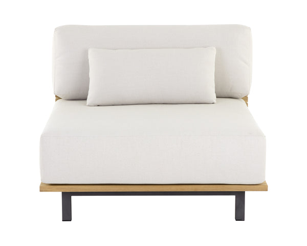 GENEVE MODULAR - ARMLESS CHAIR - PALAZZO CREAM
