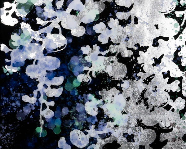 FLORAL FANTASY (SET OF 2) - 40" X 60" - CHARCOAL FRAME