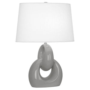 Smokey Taupe Fusion Table Lamp