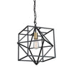 Roxton AC11201 Pendant in Matte Black & Harvest Brass