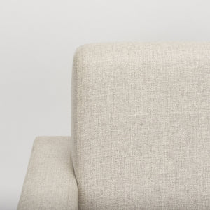 Sovereign Oatmeal Fully Upholstered Accent Chair