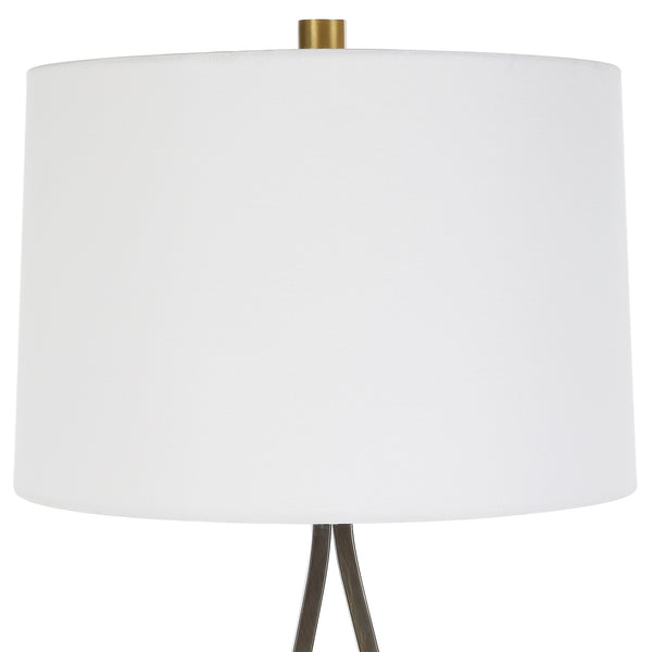 Separate Paths Iron Table Lamp
