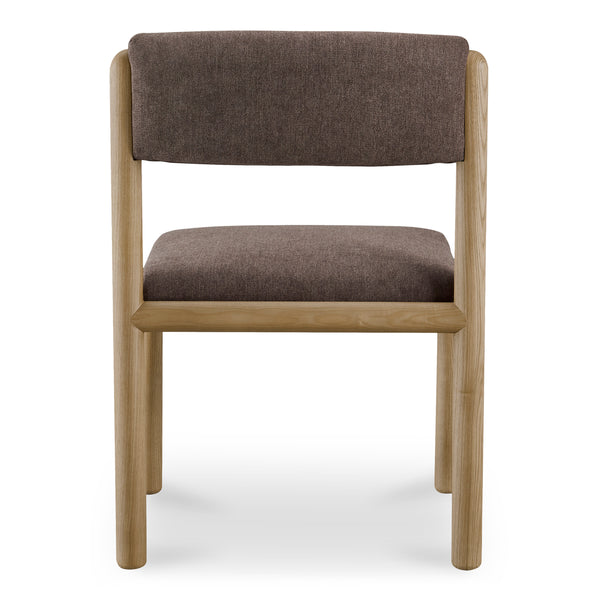Moe's April Dining Chair Set in Deep Brown