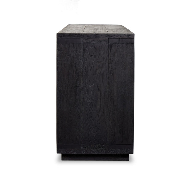 Warby Sideboard in Worn Black Oak