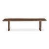 Moe's Lila Large Dining Bench Brown