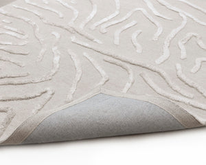 KENYA HAND-TUFTED RUG - BEIGE - 8' X 10'