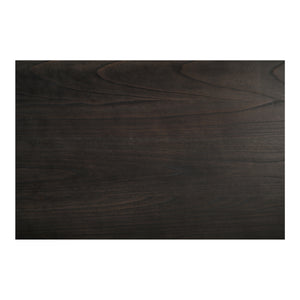 Glenn Oval Dining Table in Dark Brown Neem Wood