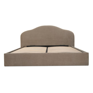 Moe's Maggie Queen Storage Bed in Taupe