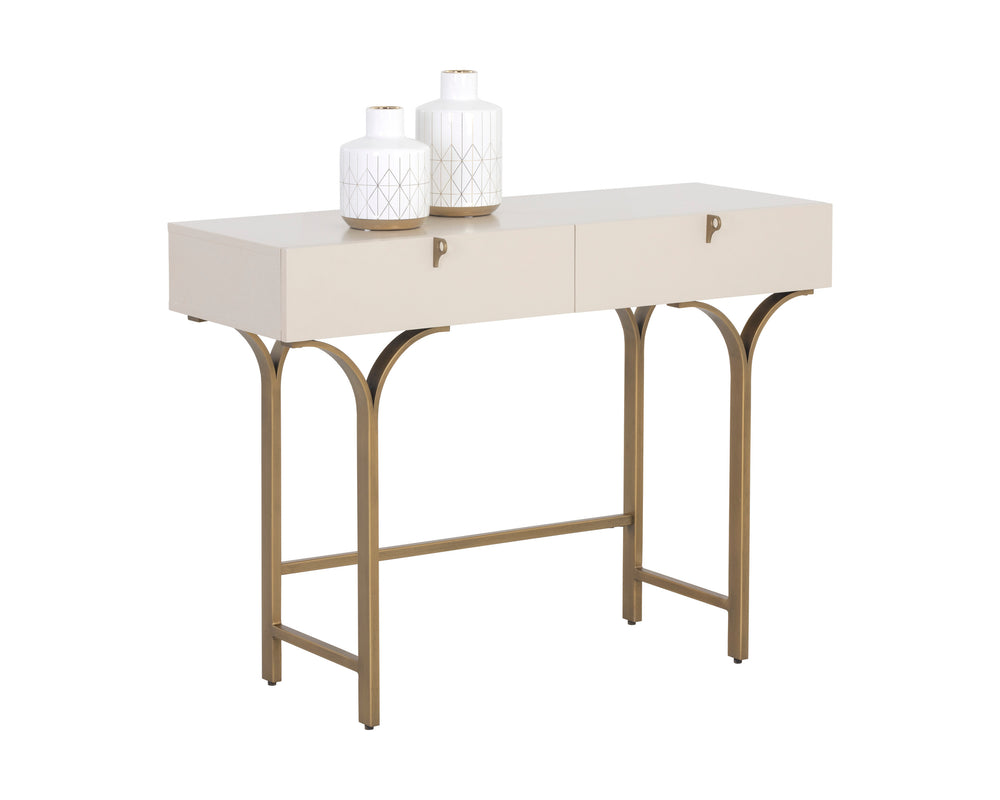 CELINE CONSOLE TABLE - CREAM