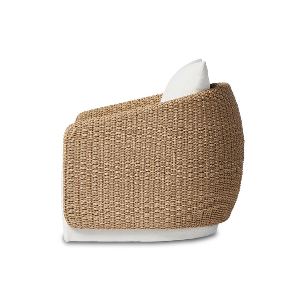 Maven Outdoor Swivel Chair - Alessi Linen