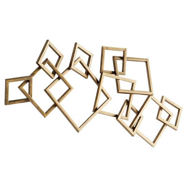 Bold Symphony Wall Decor | Antique Brass