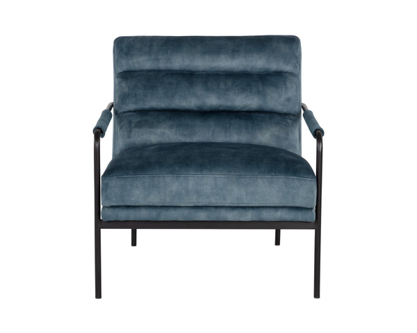 TRISTEN LOUNGE CHAIR - NONO PETROL