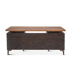 Two Tone Office Desk 66in