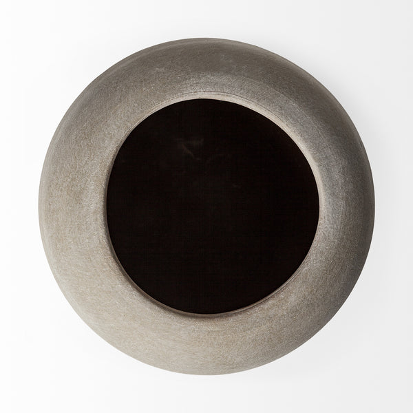 Cove Grey/Brown Ceramic Vase