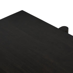 Reza Desk - Worn Black Parawood