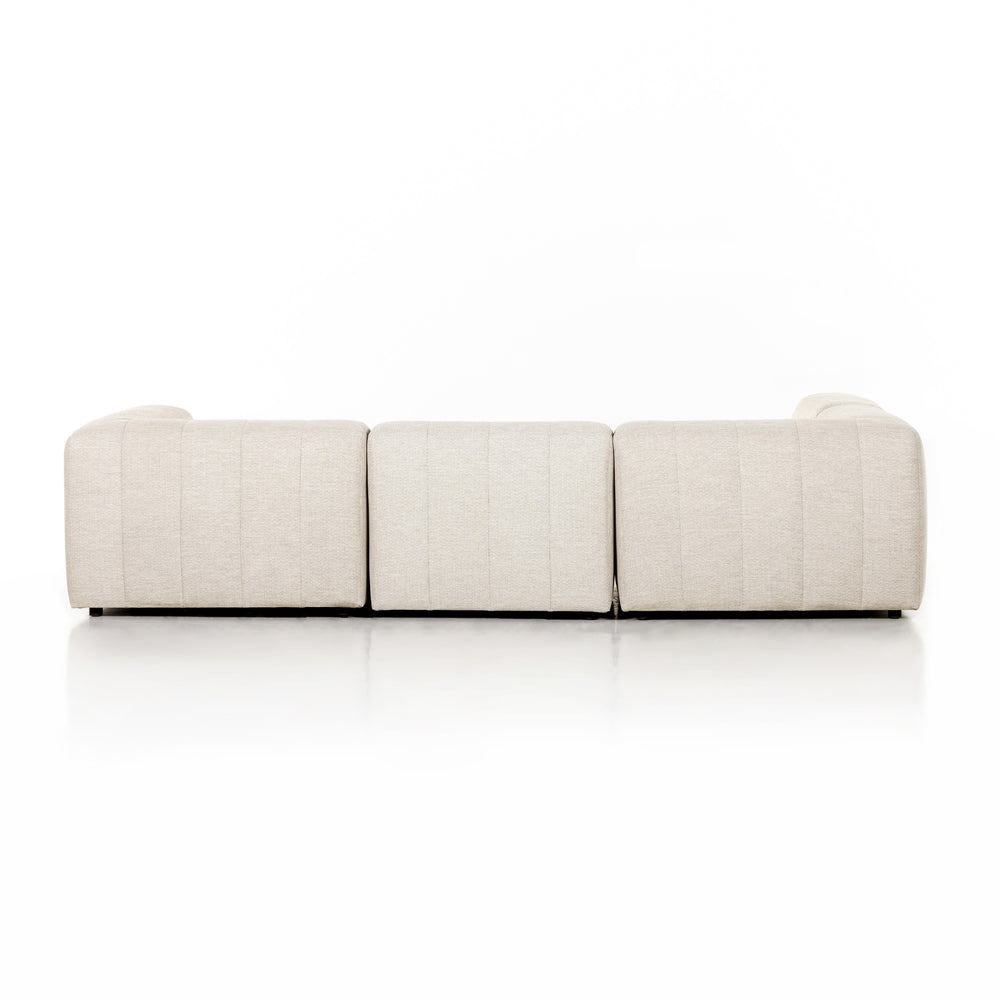 Gwen Outdoor 4 Pc Sectional In Faye Sand