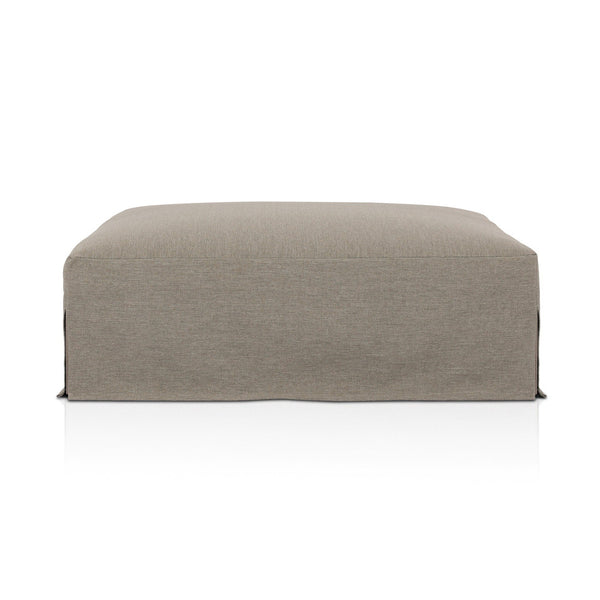 Laskin Outdoor Ottoman - Alessi Fawn