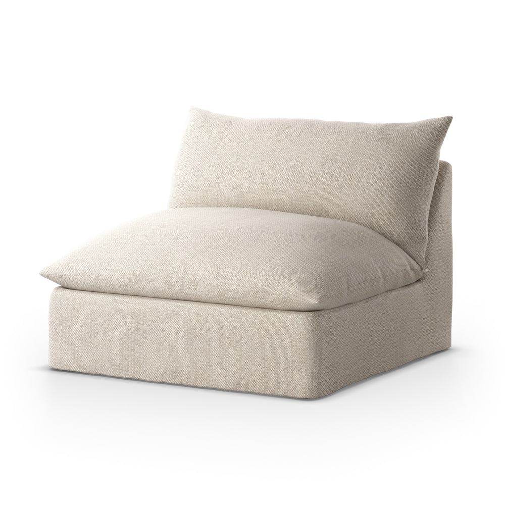 Grant Outdoor Swivel Chair In Faye Sand