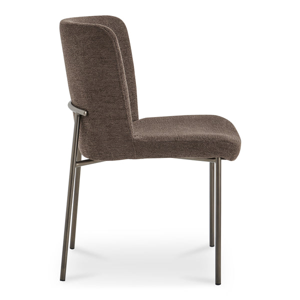 Moe's Early Dining Chair Set of 2 in Dark Brown