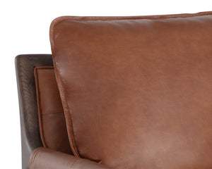 MAUTI ARMCHAIR - BROWN - SHALIMAR TOBACCO LEATHER