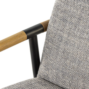 Rowen Dining Chair In Thames Raven