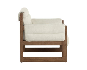 FERGUSON LOUNGE CHAIR - GERALT LINEN