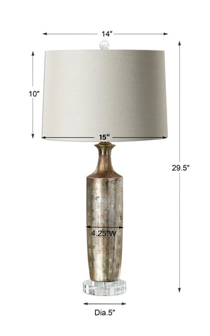 Valdieri Metallic Bronze Lamp