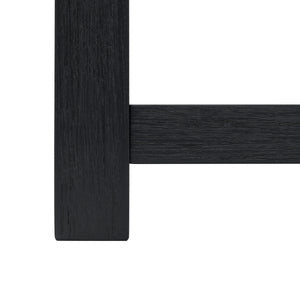 Tiburon KD TV Bench, Alto Black 