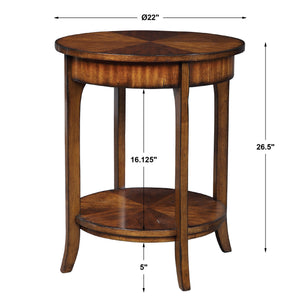 Carmel Round Lamp Table