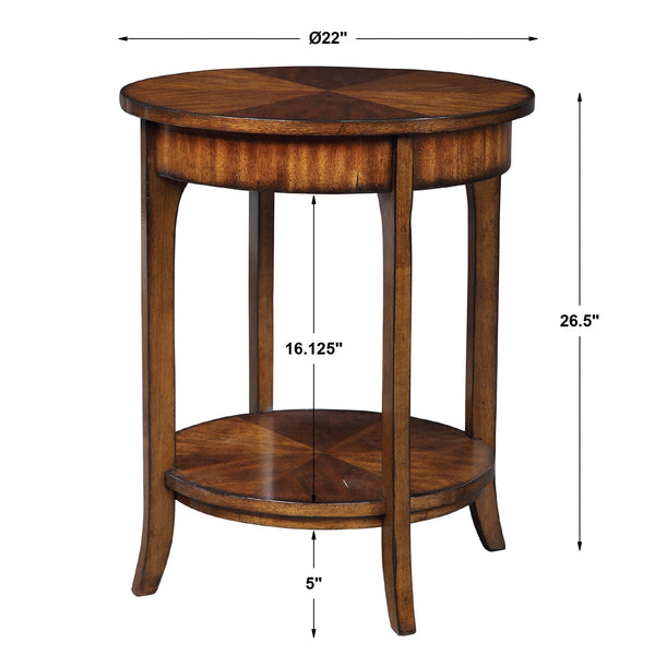 Carmel Round Lamp Table