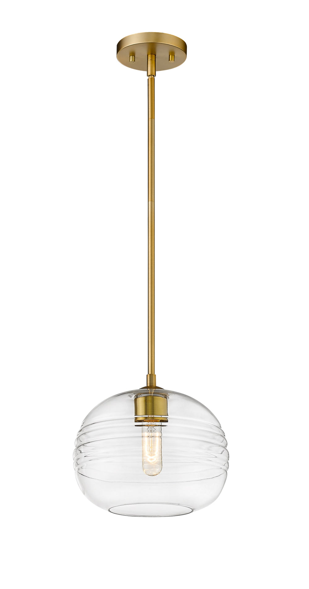 Harmony 1 Light Pendant in Olde Brass Finish