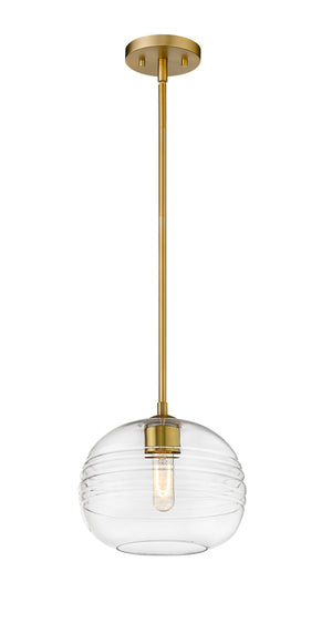 Harmony 1 Light Pendant in Olde Brass Finish