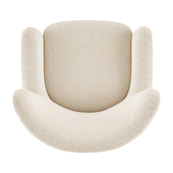 Tiffany KD Boucle Accent Arm Chair, Palladian Beige