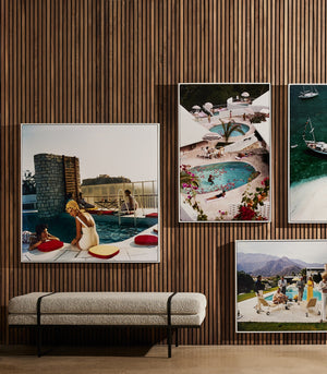 Las Brisas Hotel (32" X 48") In Slim Aarons's Showcase In Photography Art