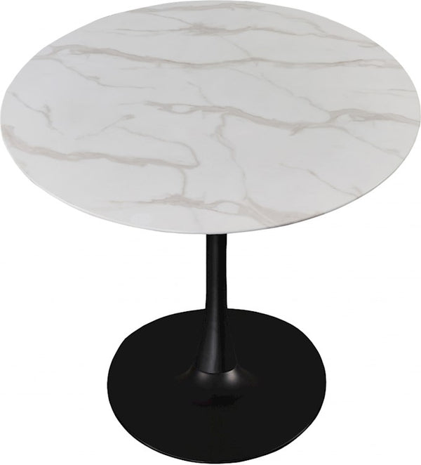 Omar Dining Table In Matte Black