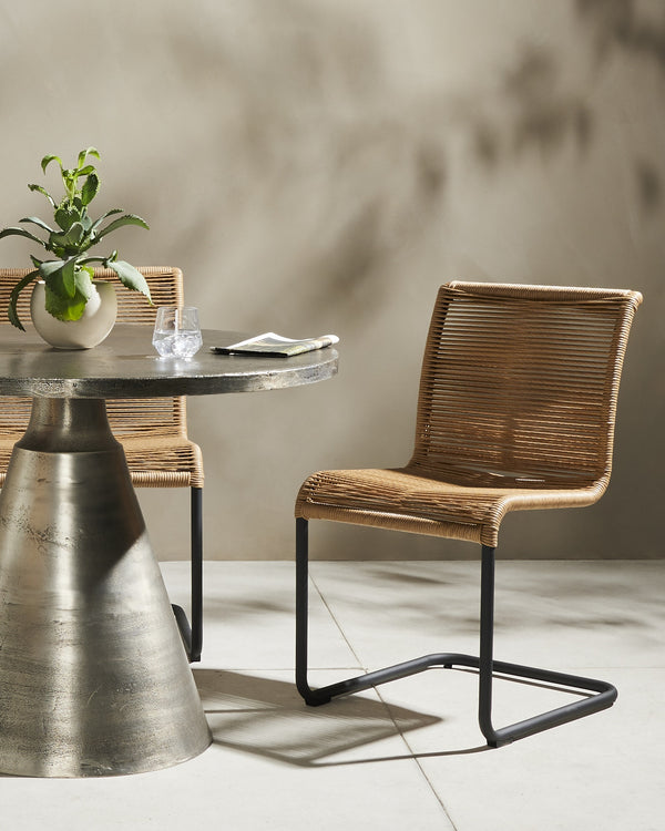 Grover Outdoor Dining Chair In Natural