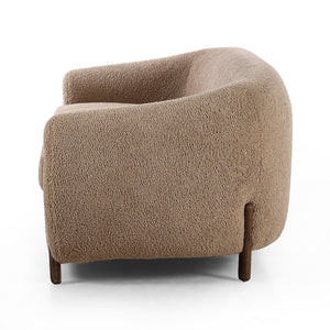 Lyla Sofa In 86" In Sheepskin Camel