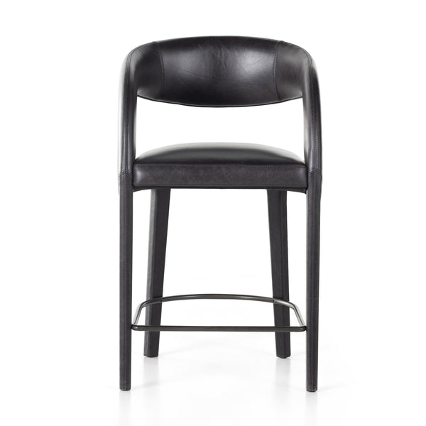 Hawkins Stool In Sonoma Black In Counter