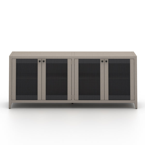 Sherwood Outdoor Sideboard In Weather Grey