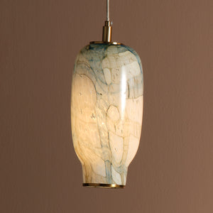 Helen Glass 1-Light Pendant, Small