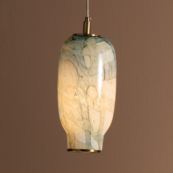 Helen Glass 1-Light Pendant, Small