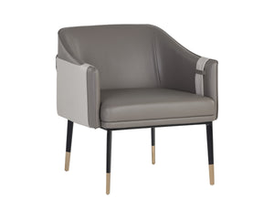 Carter Lounge Chair - Napa Taupe / Napa Stone