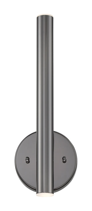 Forest 2 Light Wall Sconce in Pearl Black Finish