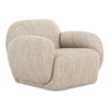 Moe's Hazel Lounge Chair Off White Boucle