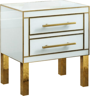 Gertrude Side Table In White