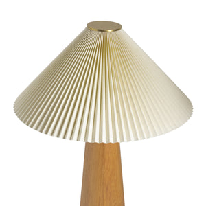 Nora Table Lamp In Light Oak